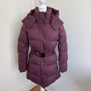 NWT Lululemon Wunder Puff Waist Jacket Cassis Women Size 4 MSRP$328